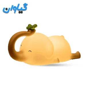 چراغ خواب سیلیکونی فانتزی مدل فیل